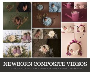 Complete Digital Newborn Backdrop Bundle Free Download