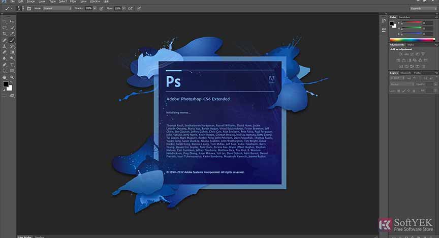 Adobe Photoshop CS6 with serial key free download
