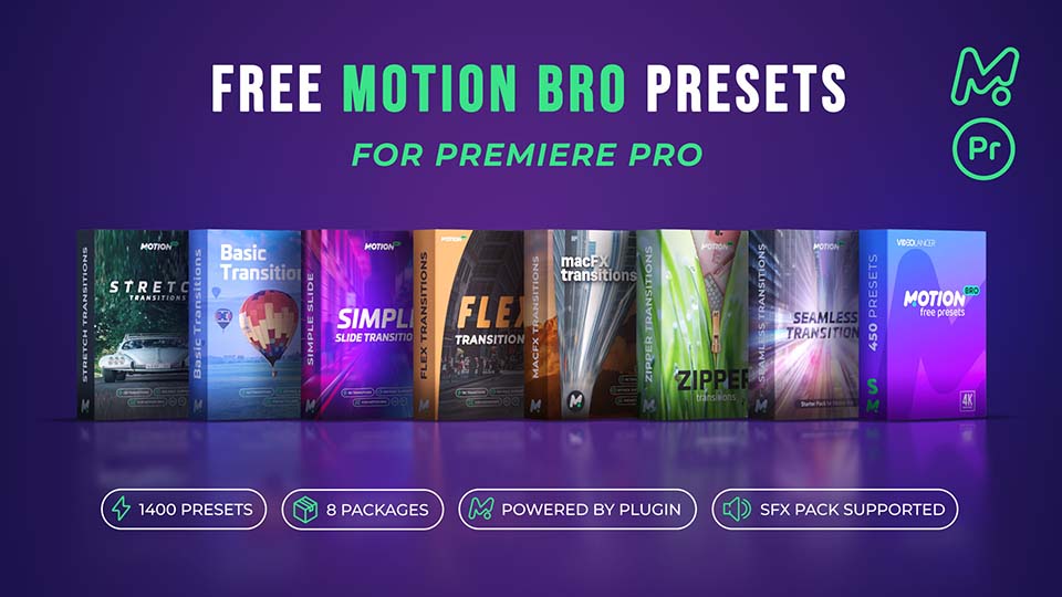 Motion Bro plugin download for free and create your videos like a pro