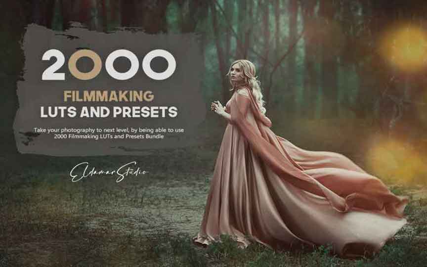 inkydeals 2000 filmmaking presets and luts bundle free download