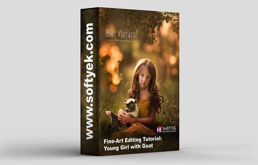 But Natural Photography Young Girl with Goat Editing Tutorial Free Download