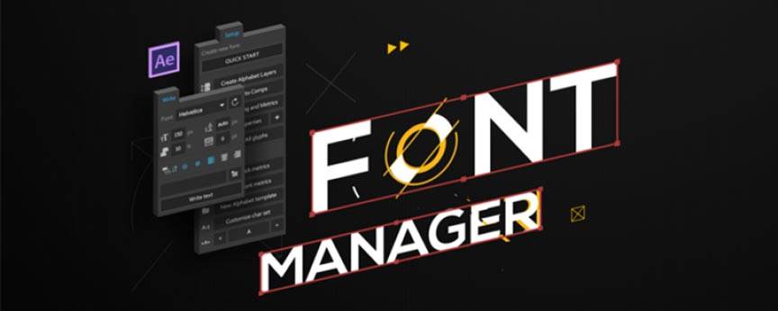 aescripts font manager free download