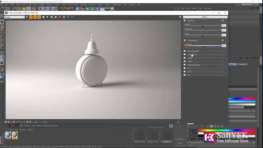 Chaos V Ray advanced for Cinema 4D Free Download