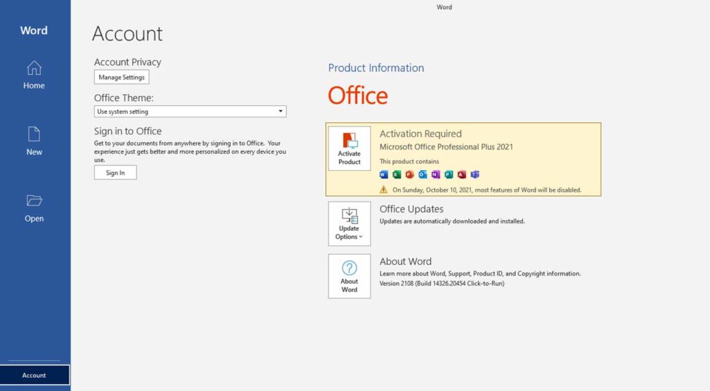 Microsoft Office Professional Plus free download