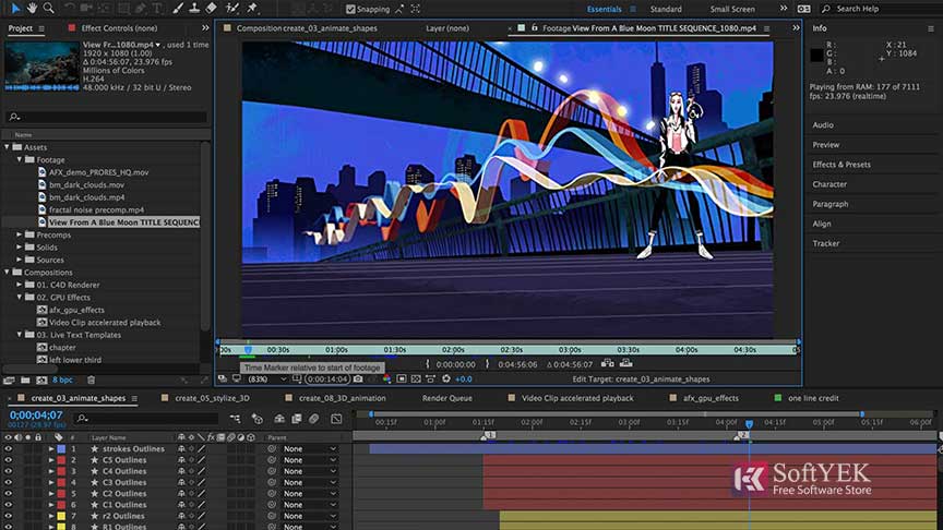 Adobe After Effects 2020 full version Free Download